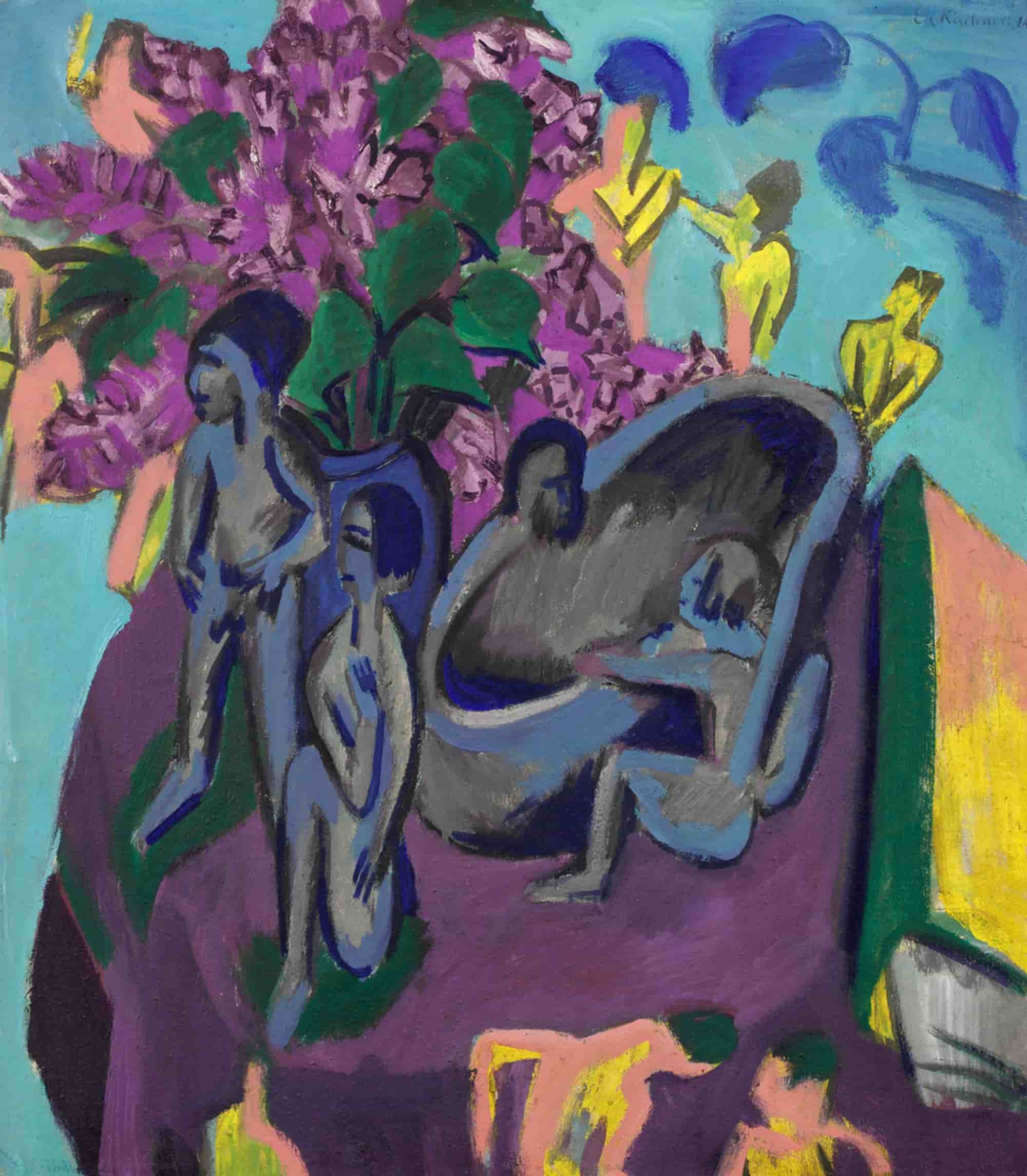 Stilleven met plastieken