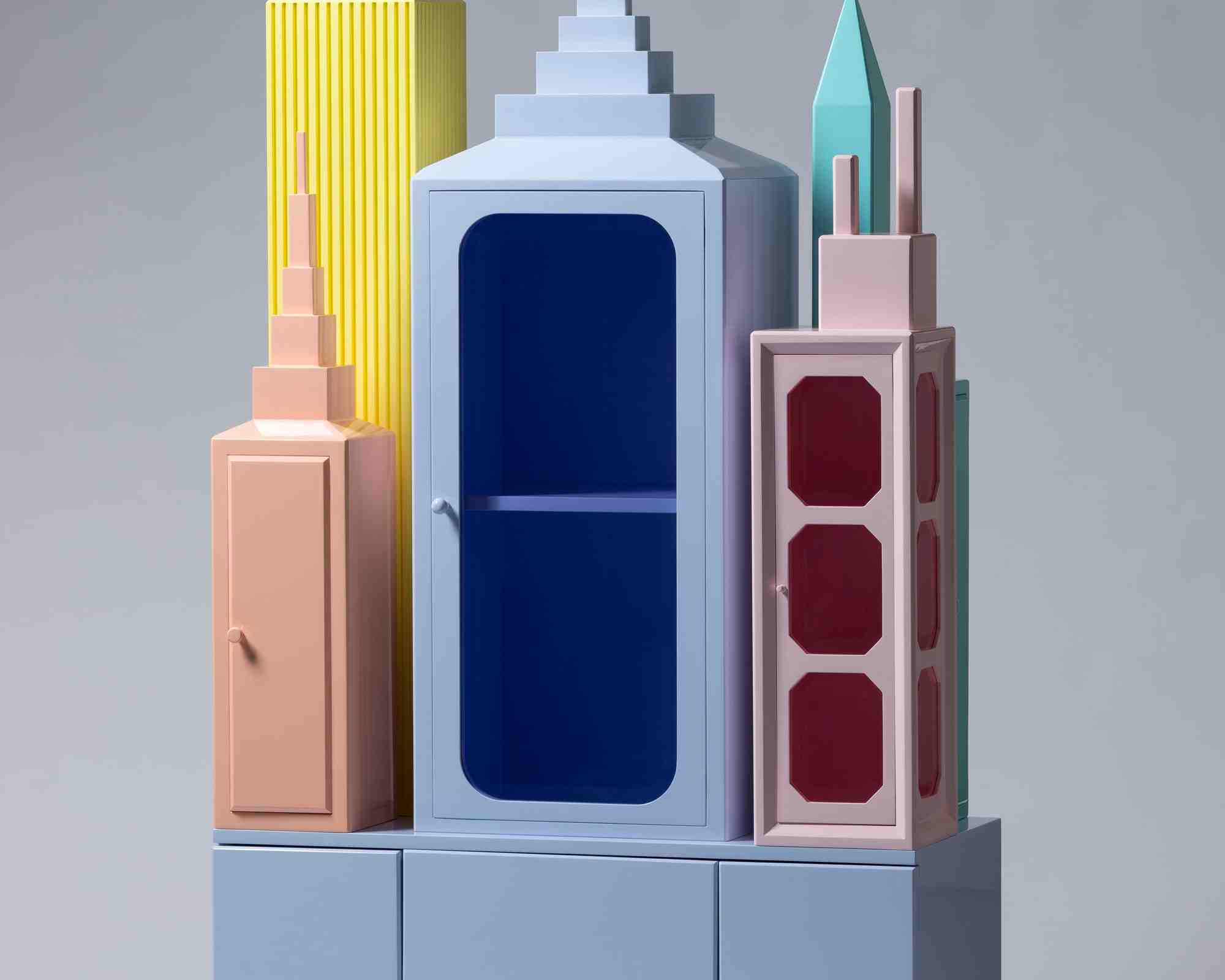 American Château: New York is Miami Cabinet