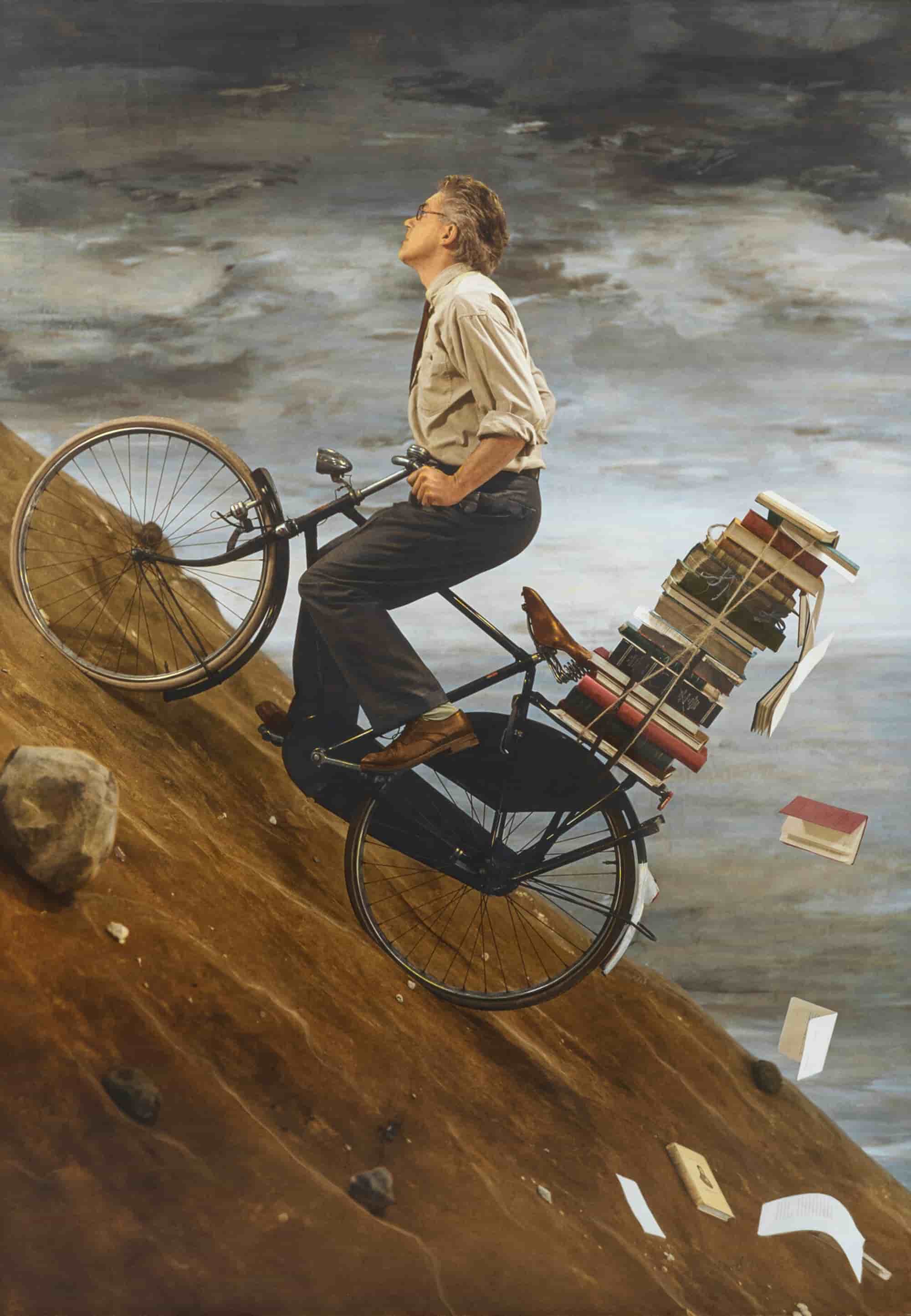 Zonder titel (fietser)